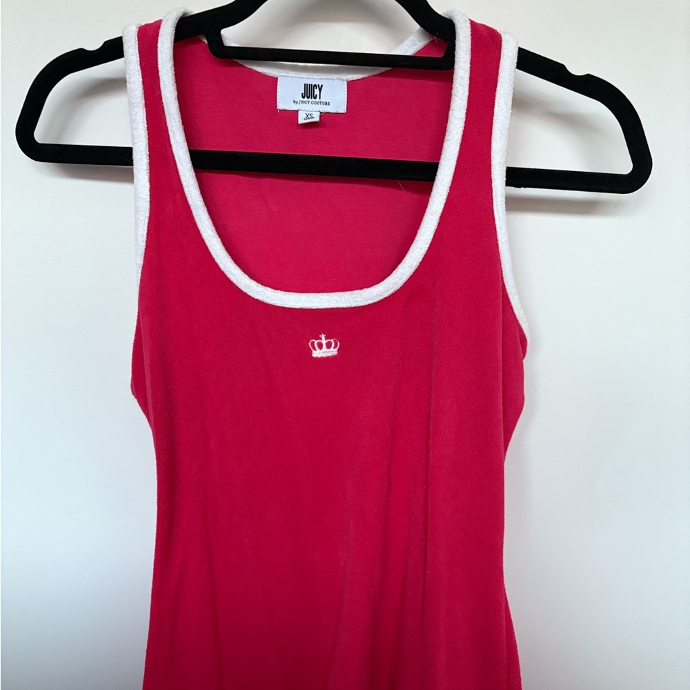 Juicy Couture terry cloth maxi dress